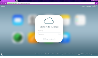 icloud signup page