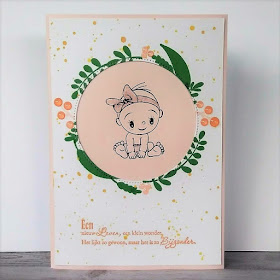 Baby girl card