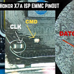 Honor X7a ISP PinOUT