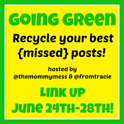 Going Green with The Mommy Mess and From Tracie