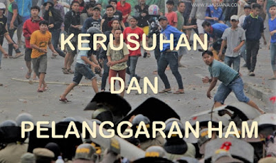 kerusuhan pelanggaran ham