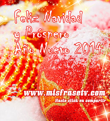 Tarjeta con Frase de Navidad y P