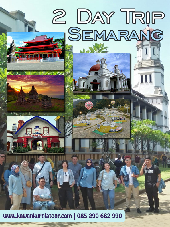 brosur wisata semarang 2 hari