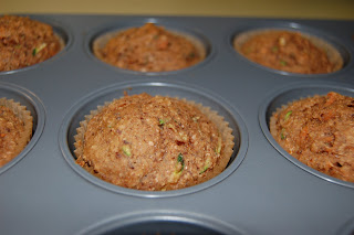 Carrot Zucchini Muffins