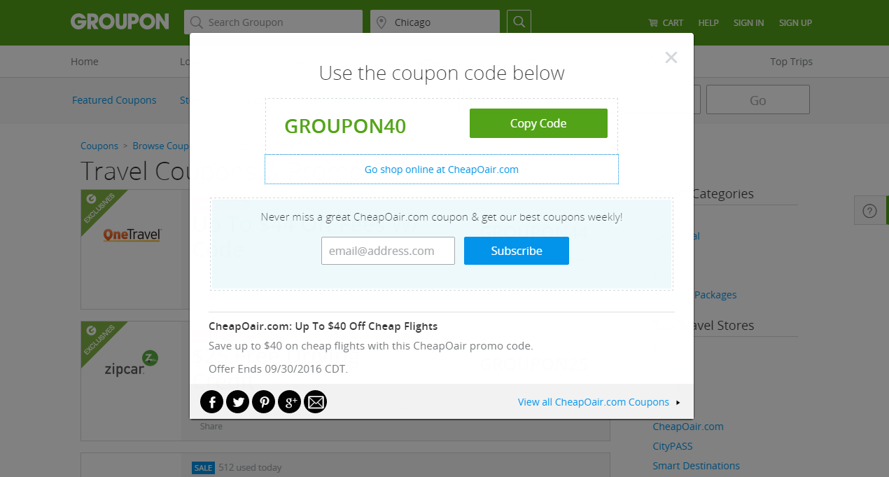 How to Use Groupon and Your Airline Points to Travel for