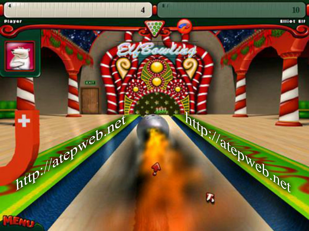 Java Game : Santa Bowling (HD) Untuk Ponsel Java Kamu 