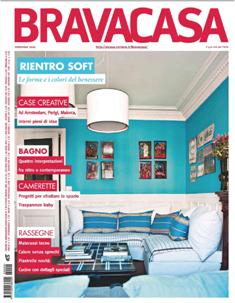 Bravacasa - Settembre 2012 | ISSN 1120-4362 | PDF HQ | Mensile | Arredamento | Architettura | Design
Bravacasa pensa al mondo della casa e al piacere di abitarla: arredamento, architettura d'interni, design di tendenza... Servizi, dossier e rubriche utili e pratiche, per vivere con pienezza e al meglio la propria abitazione.