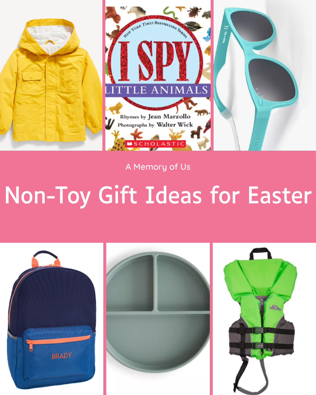 Non-Toy Gift Ideas for Easter | Practical Gift Ideas for Easter | Gifts for Easter that aren't toys | Toddler Easter Gift Ideas | Simple Gift Ideas for 2 year old for Easter | A Memory of Us