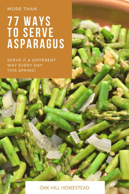 77 different ways to serve asparagus this spring!