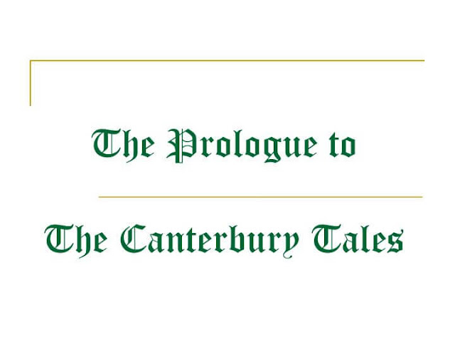 Prologue to the Canterbury Tales