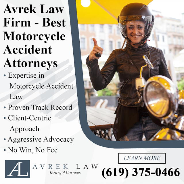 Avrek Law firm Best motorcycle accident attorneys
