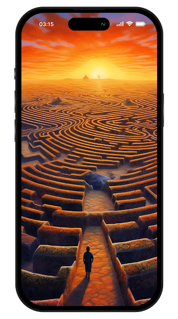 IPHONE WALLPAPER 4K | MAZE