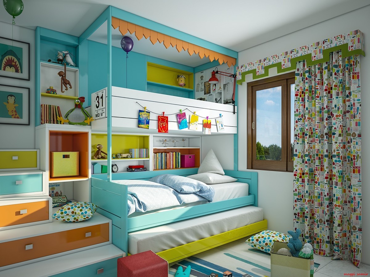 1001 Ide Kamar Tidur Anak Full Color Terbaru 2016