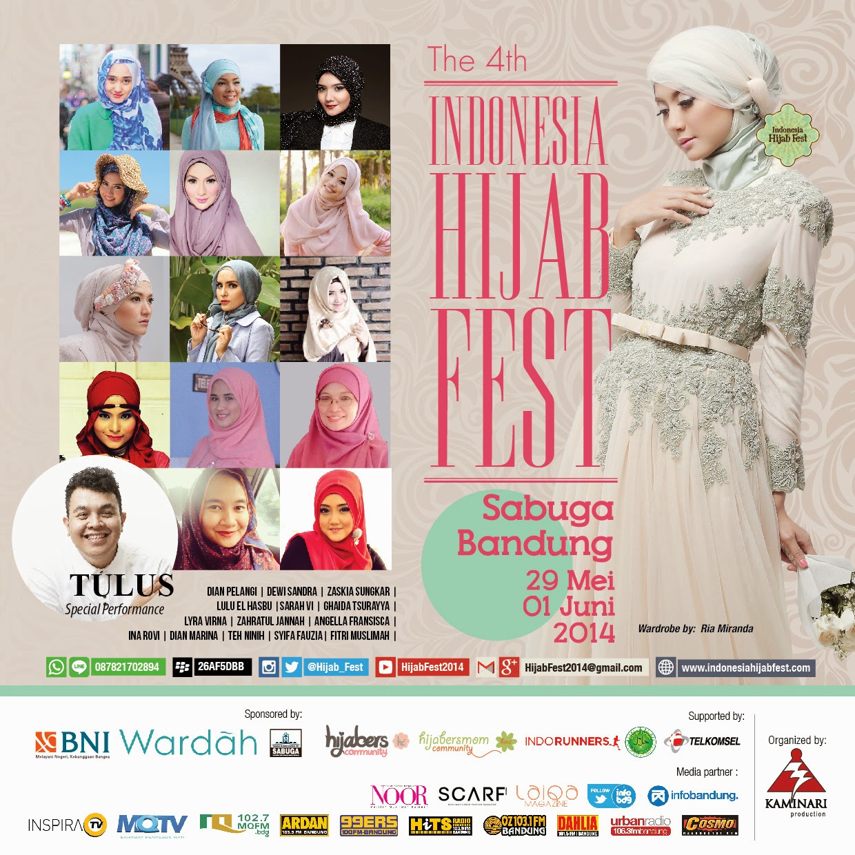 Shoes crackers and lemon drops: the 4th Hijab Festival 