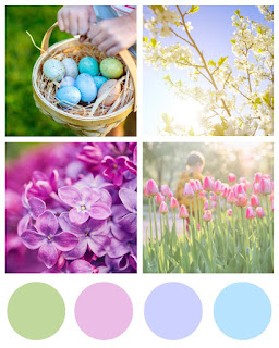 Easter/Spring Inspo Board