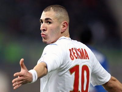 Karim Benzema-Benzema-Lyon-Frence-Transfer to Manchester United-Images