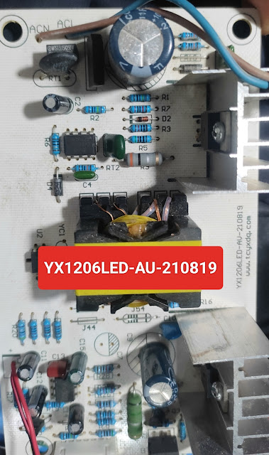Ezee 12V 10A - YX1206LED Charger Hardware Diagram Solution