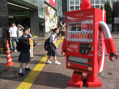 Cokebot, Walking Vending Machine