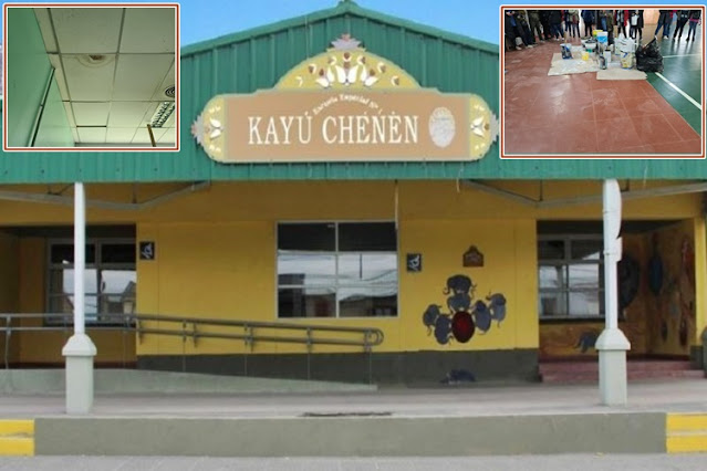 Sin clases en la Kayu Chenen por problemas edilicios