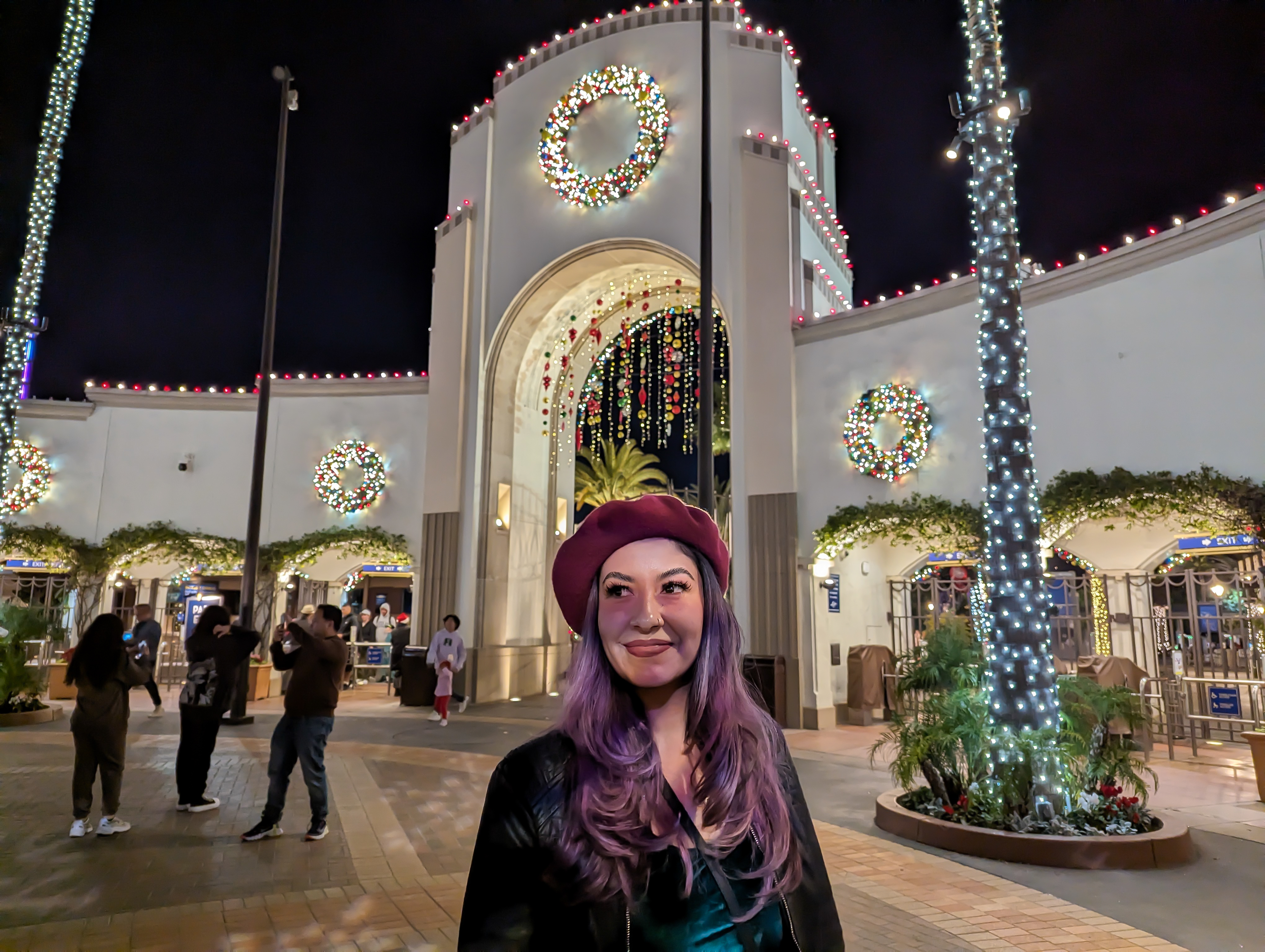 Christmas Lights at Universal Studios Hollywood Holidays