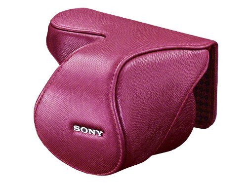 Sony Lens Case Jacket for NEX-5 NEX-3/C3 with E18-55mm F3.5-5.6 OSS (SEL1855) | LCS-EML2A PI B. Pink