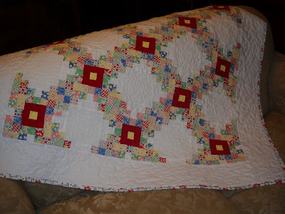 Irish Chain Quilt on Ask About Making This Quilt Larger It Is Based On A Triple Irish Chain