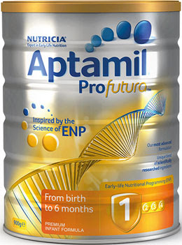 Sữa Aptamil số 1 của úc cho trẻ từ 0-6 tháng tuổi