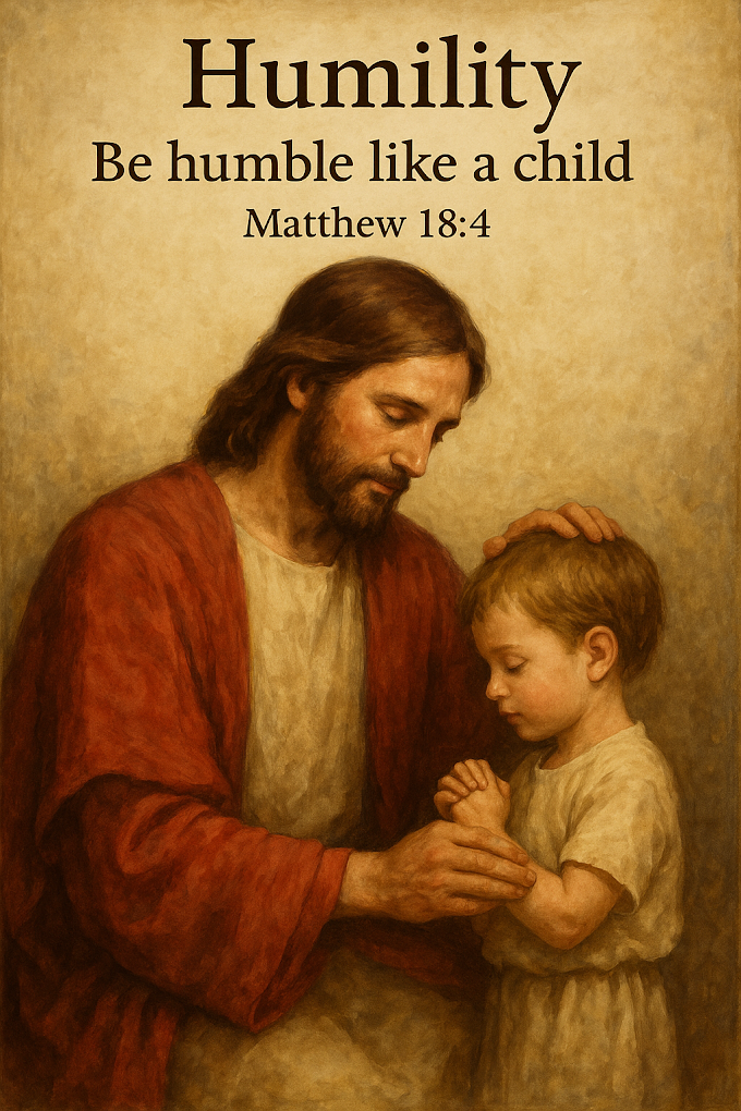 Humility – Be Humble Like a Child (Matthew 18:4)