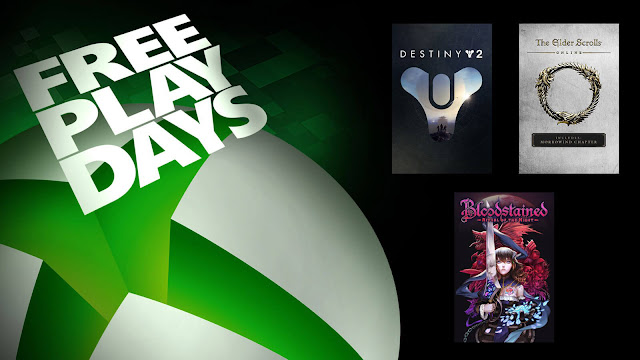 bloodstained ritual of the night destiny 2 expansions elder scrolls online xbox live gold free play days event