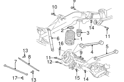 2003 Chevy Trailblazer Suspension Parts