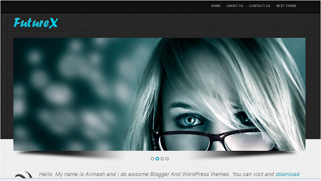 Advanced Professional Blogger Template