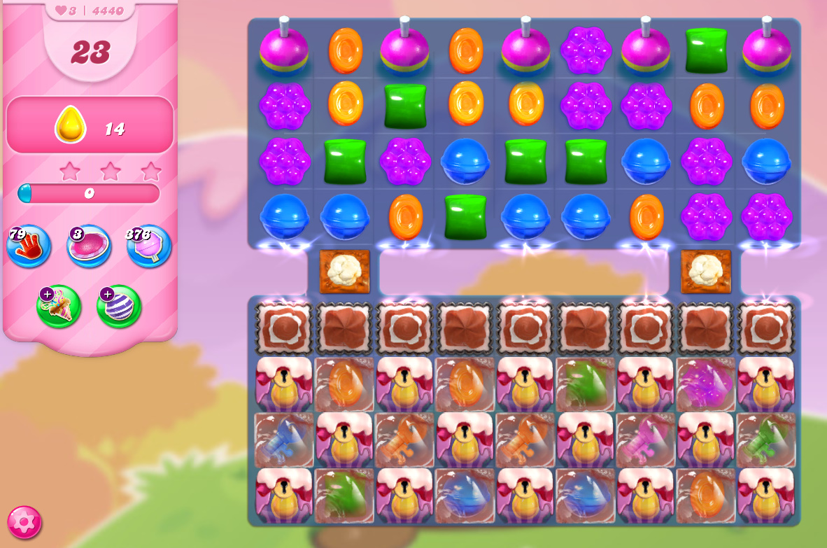 Candy Crush Saga level 4440