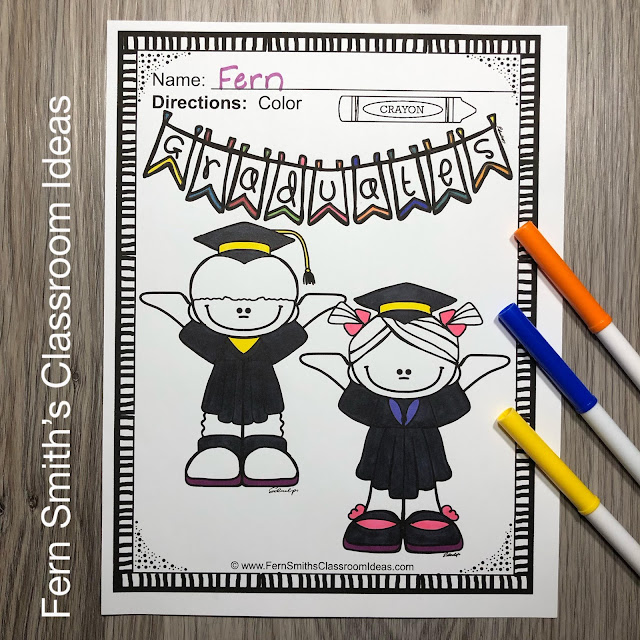 Click Here to Get My Graduation Coloring Pages Dollar Deal Today!