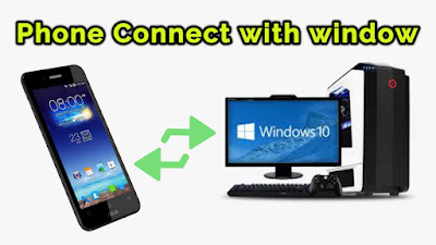 how to link Android phone with windows via cable