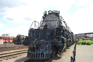 Gambar Kereta Api Lokomotif Uap Union Pacific BigBoy