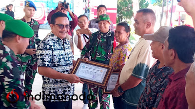 TMMD ke-116 Tandurusa Berjalan Sukses, Maurits Mantiri: Kerjasama dengan TNI terus Berkelanjutan