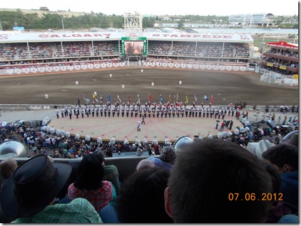 Opening of evening show