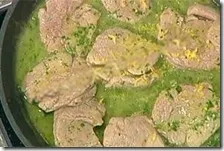 Medaglioni di filetto di vitello in gremolada