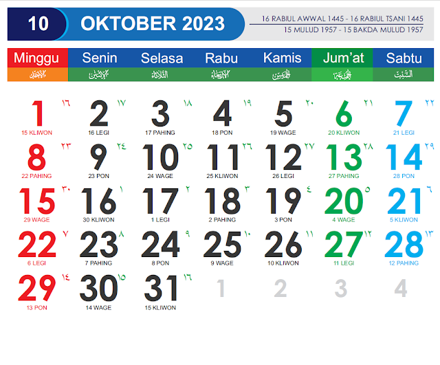 Oktober 2023