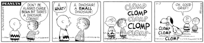 mundos prehistóricos Charles Schulz