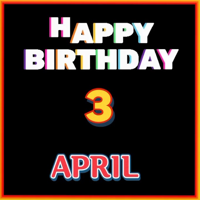 Happy belated Birthday 3rd April video download