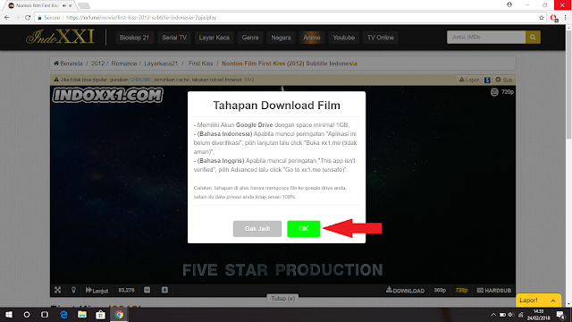 Cara Download Film di Indoxxi Melalui Komputer dan Laptop, 100% Work!