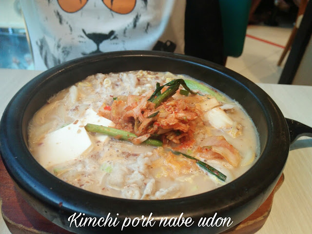 Paulin's Munchies - Kazokutei at Bugis Junction - Kimchi pork nabe udon