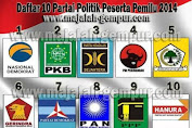 Sepuluh Partai Politik Lolos Menjadi Peserta Pemilu 2014