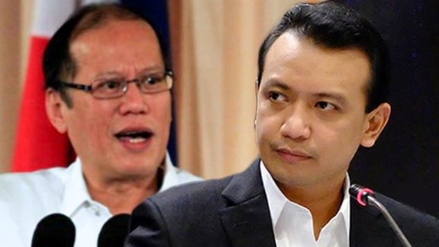 Image result for images for noynoy aquino with antonio trillanes