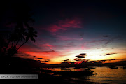 Sunset at Alona Beach. Dec 14 my wife arranged for Bohol Coutryside tour. (alona beach sunset)