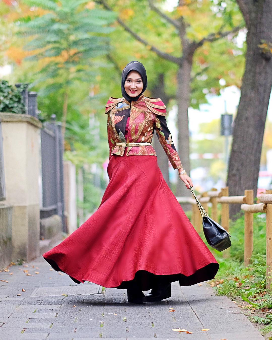 Pilihan Model  Baju  Hijab  Dian Pelangi Terbaru  2021