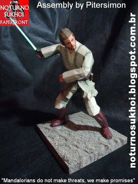 Star Wars Obi Wan Kenobi Papercraft