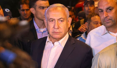 Bibi in Lod on Wednesday