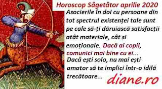 Horoscop aprilie 2020 Săgetător 